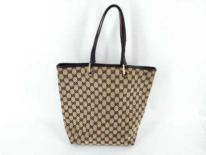GUCCI GG Canvas Tote Bag