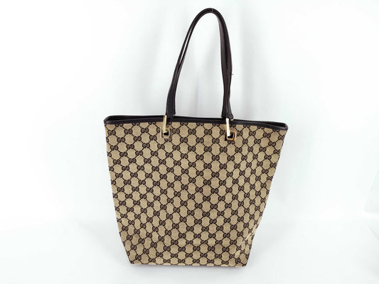 GUCCI GG Canvas Tote Bag