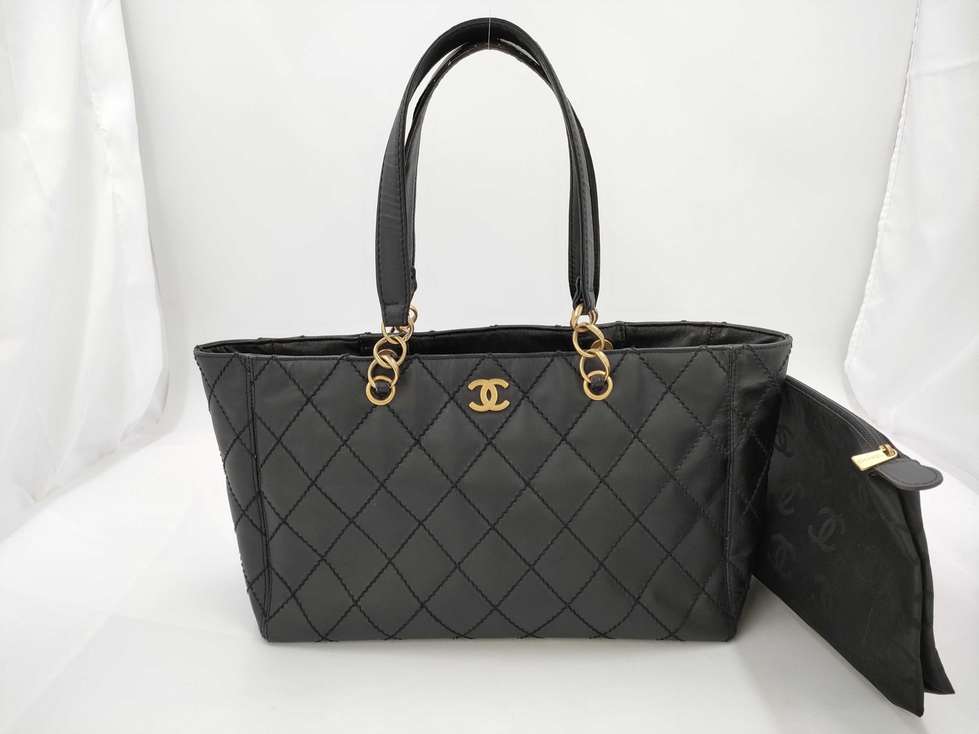 CHANEL Wild Stitch Tote Bag