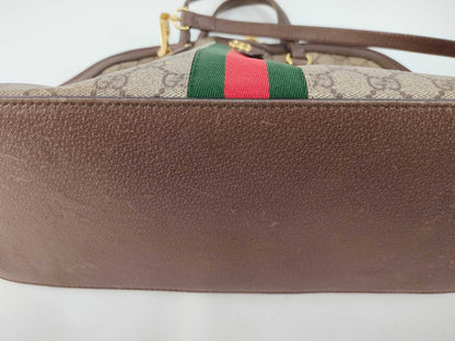 GUCCI GG Supreme Ophidia PVC 2-Way Shoulder Bag