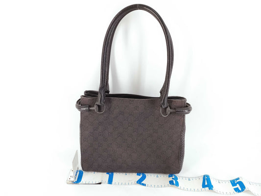 GUCCI GG Canvas Tote Bag