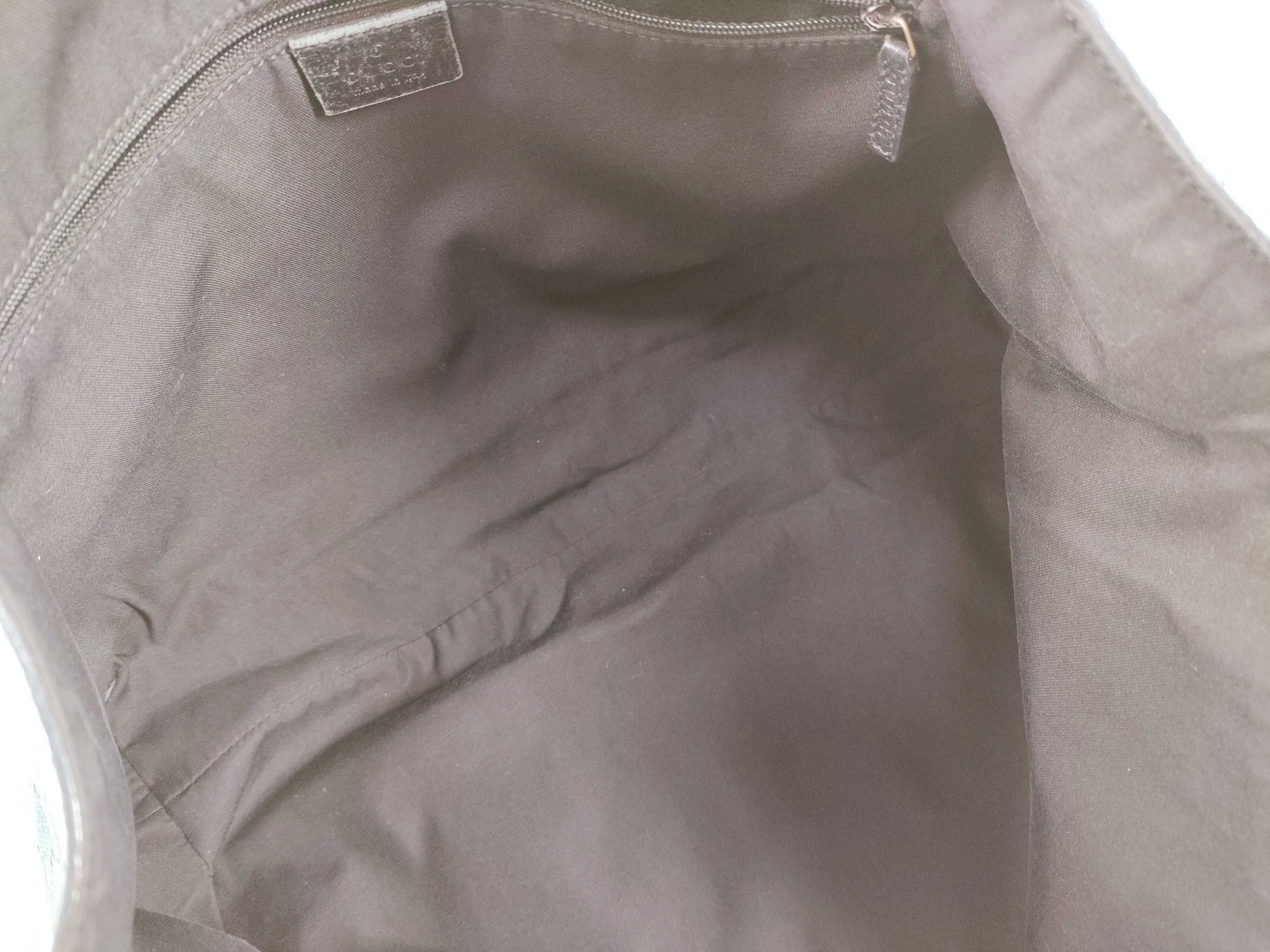 GUCCI GG Canvas GG Canvas x Leather Abbey Tote Bag Tote Bag