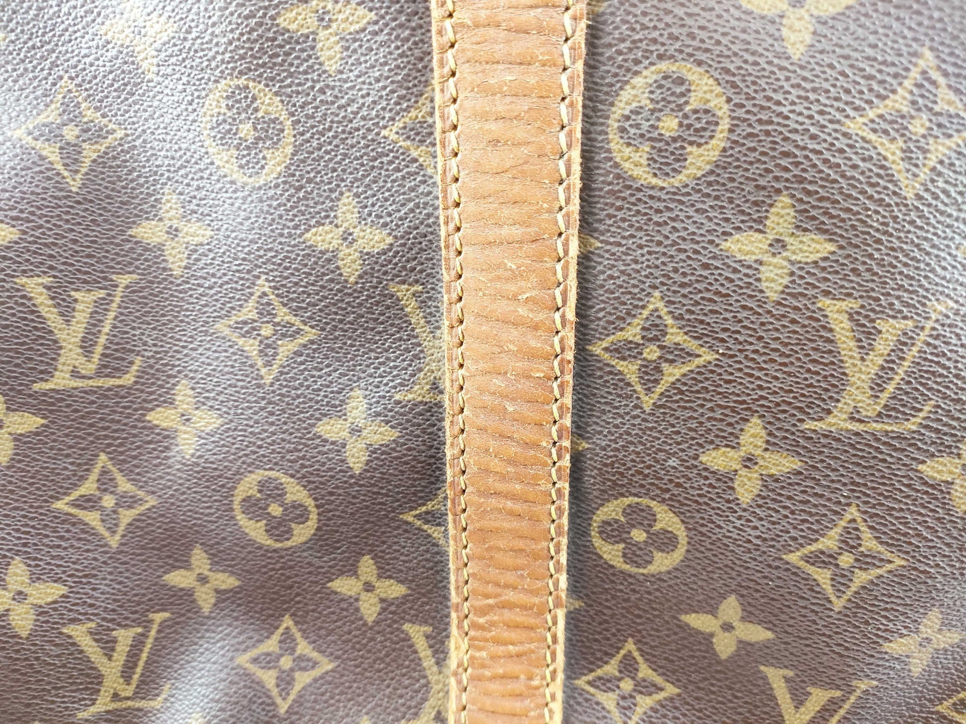 LOUIS VUITTON Monogram Keepall 55 Boston Bag