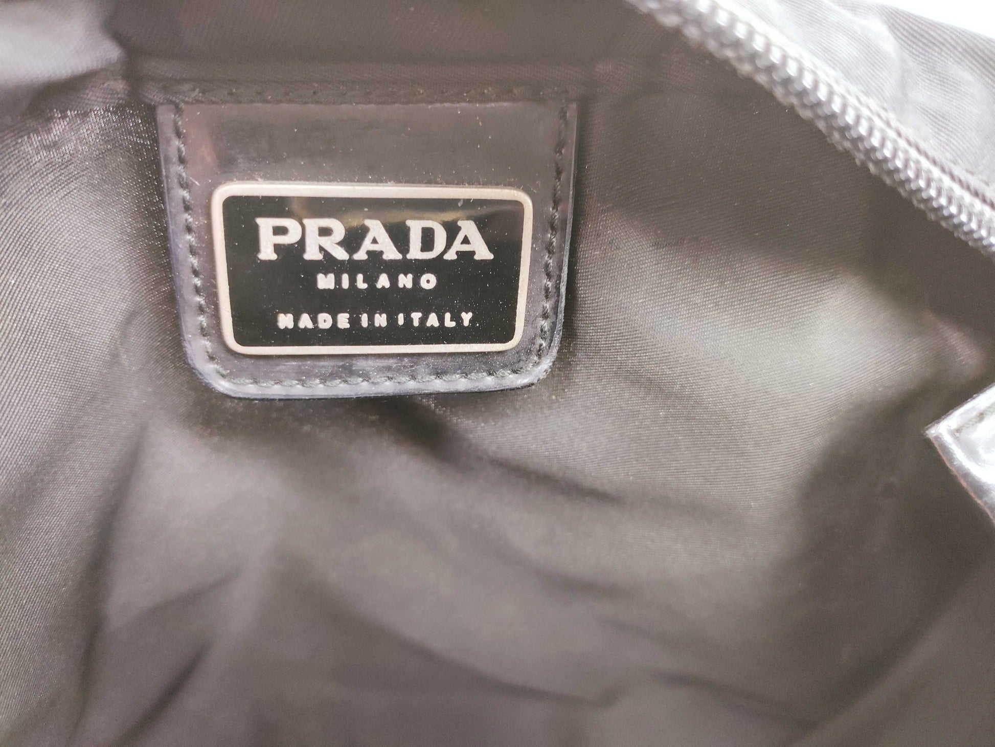 PRADA Nylon Tessuto Shoulder Bag