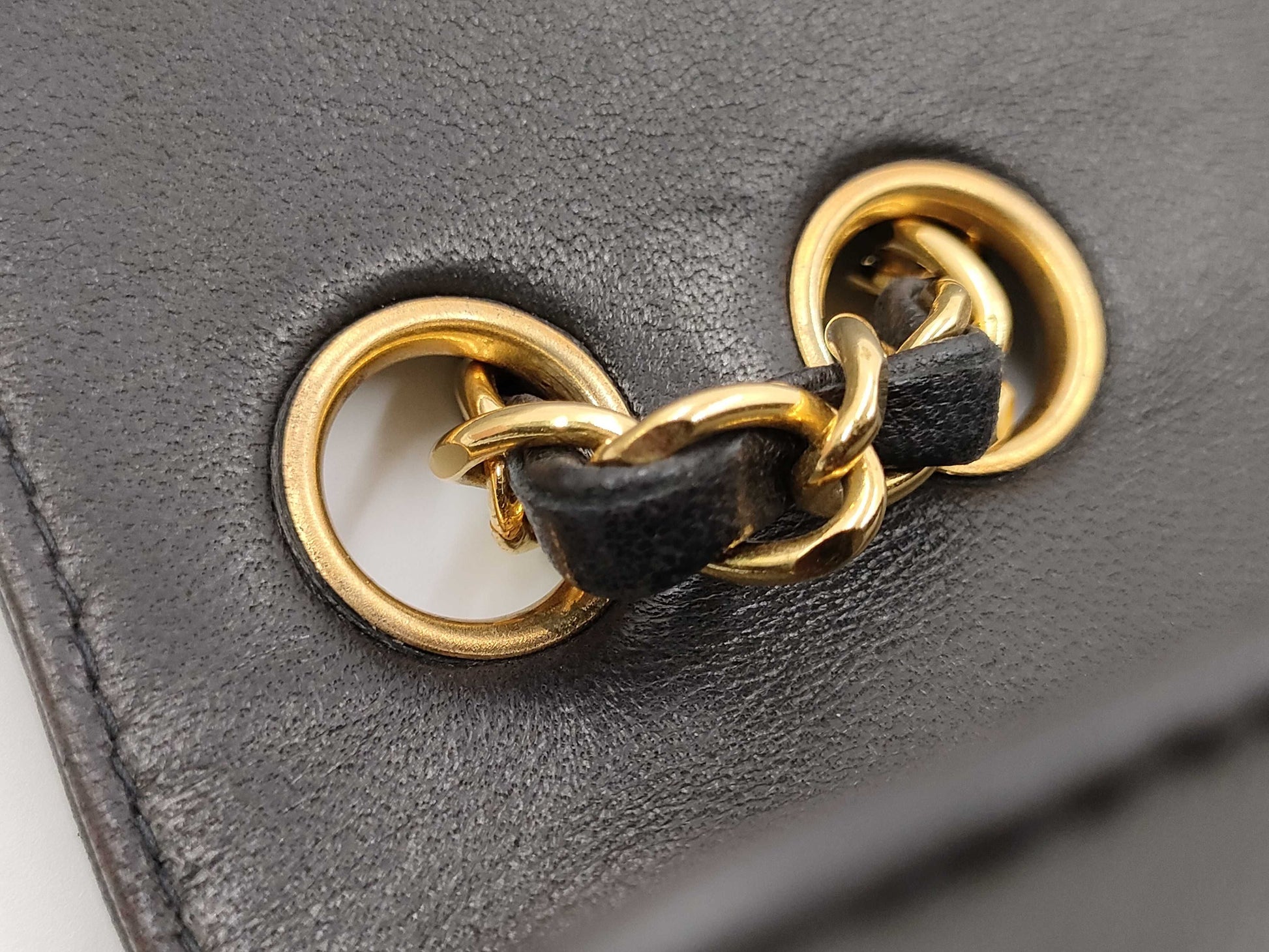 CHANEL Mademoiselle Lamb Chain Shoulder Bag Shoulder Bag