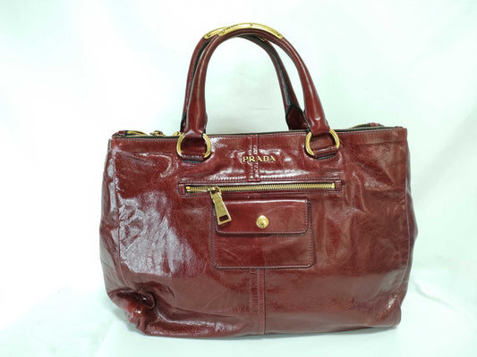 PRADA Leather Tote Bag