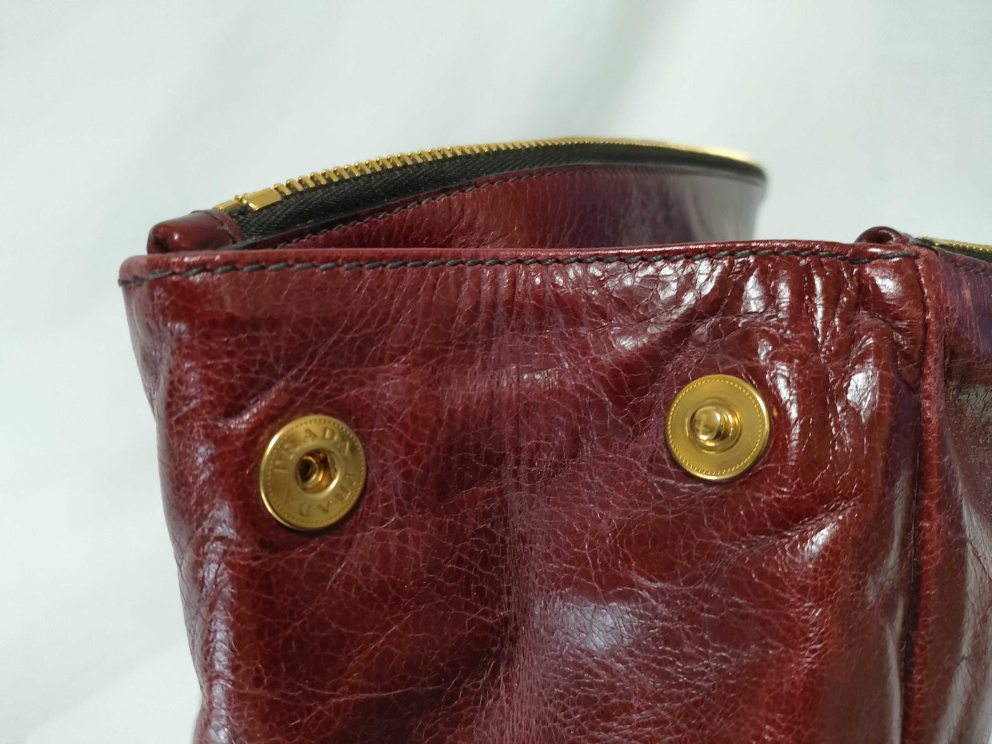 PRADA Leather Tote Bag