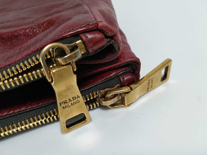 PRADA Leather Tote Bag