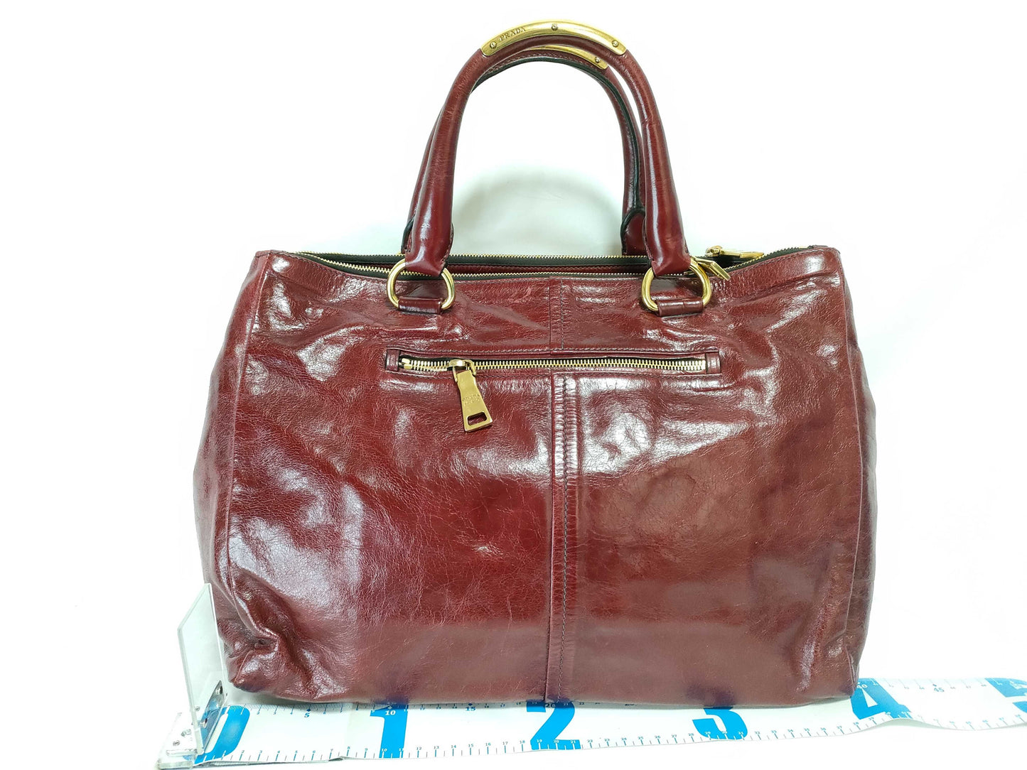 PRADA Leather Tote Bag