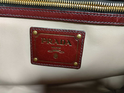 PRADA Leather Tote Bag