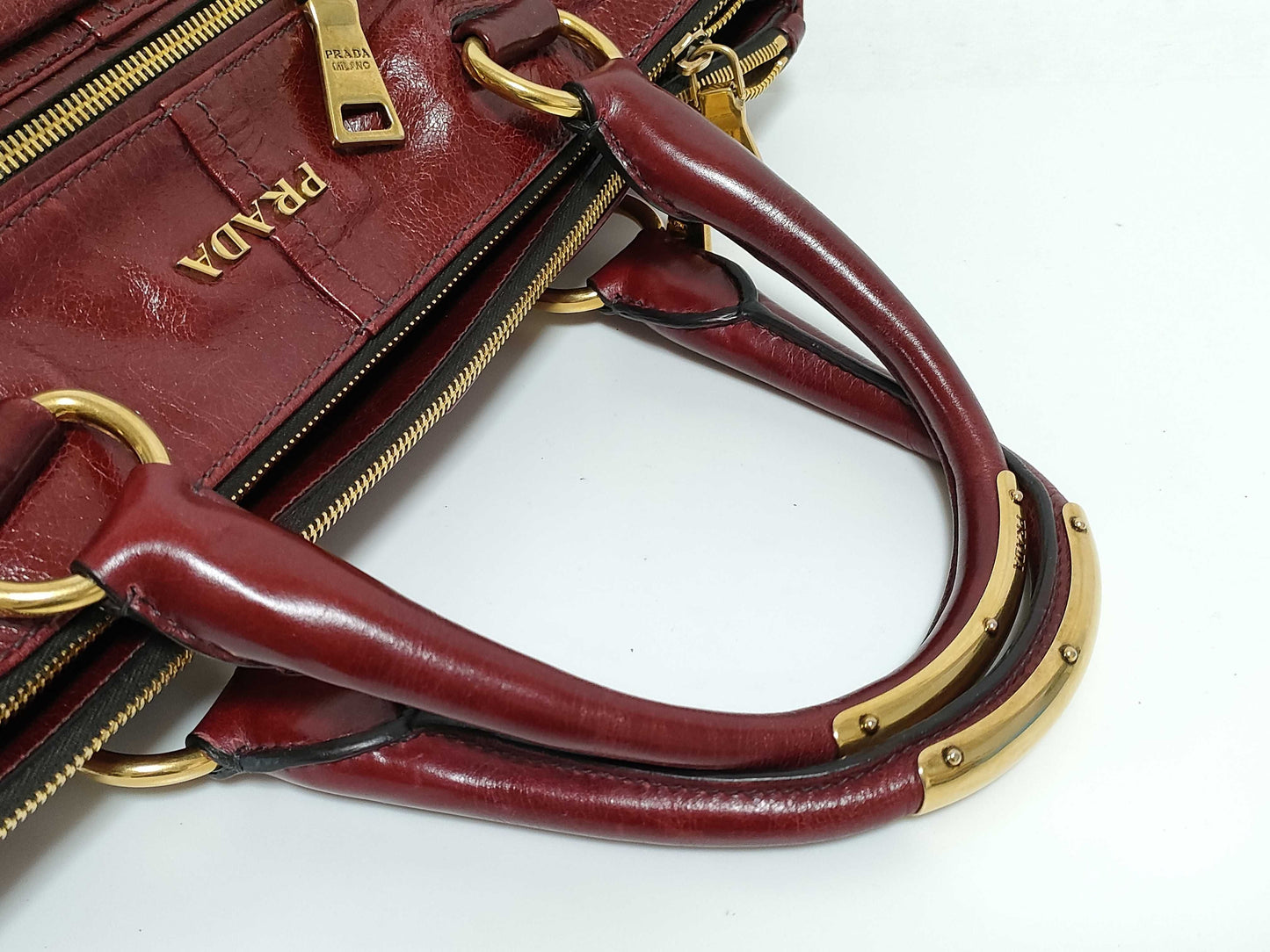 PRADA Leather Tote Bag