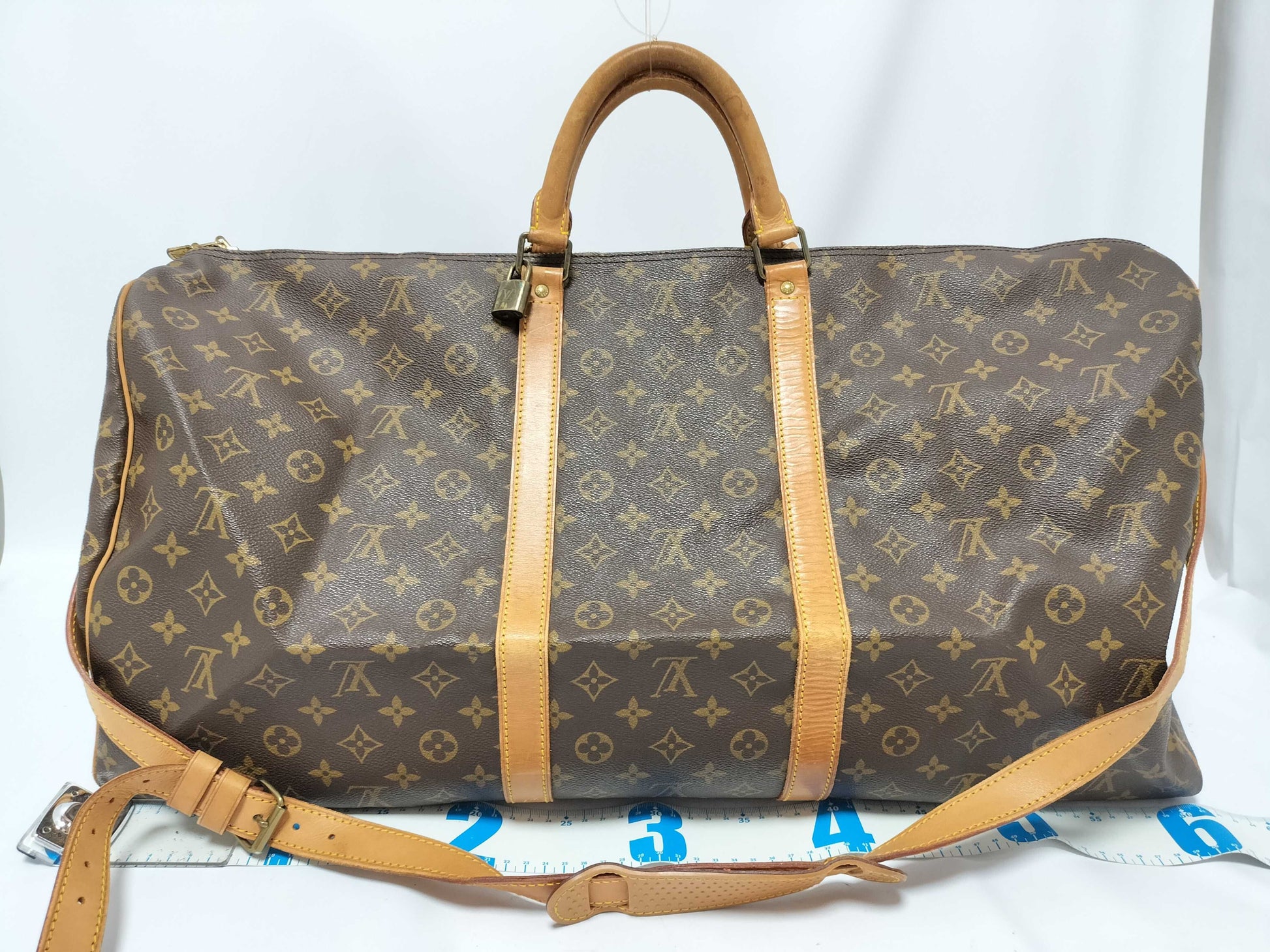 LOUIS VUITTON M41412 Monogram LV Keepall 60 M41412 Boston Bag
