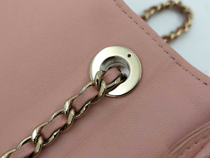 CHANEL Chanel Chain Shoulder Bag Pink Card No. 29 Shoulder Bag