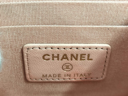 CHANEL Chanel Chain Shoulder Bag Pink Card No. 29 Shoulder Bag