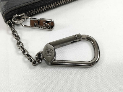 LOUIS VUITTON M 80905 Vuitton Monogram Eclipse Pochette Cle Coin Case