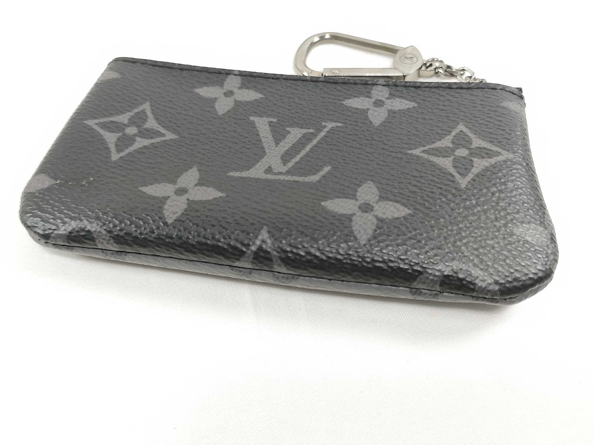 LOUIS VUITTON M 80905 Vuitton Monogram Eclipse Pochette Cle Coin Case