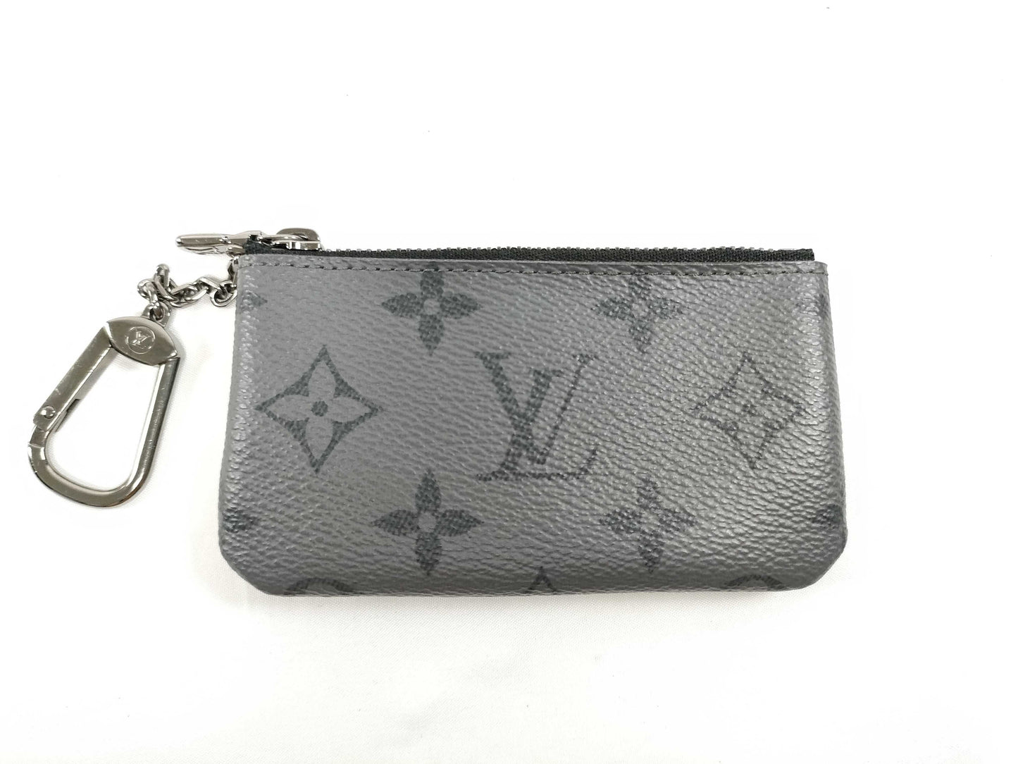 LOUIS VUITTON M 80905 Vuitton Monogram Eclipse Pochette Cle Coin Case