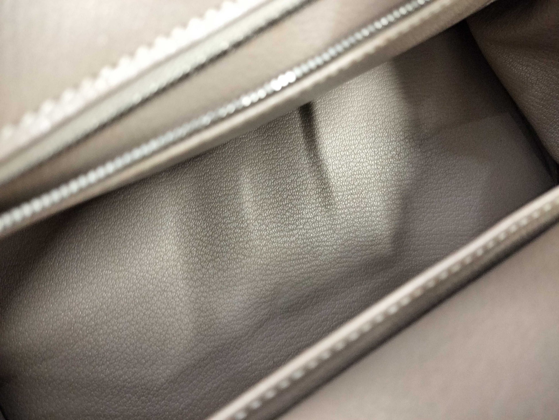 HERMES Birkin 30 Etoupe/Rose Jaipur/Argile Taurillon/Swift Handbag with P Stamp