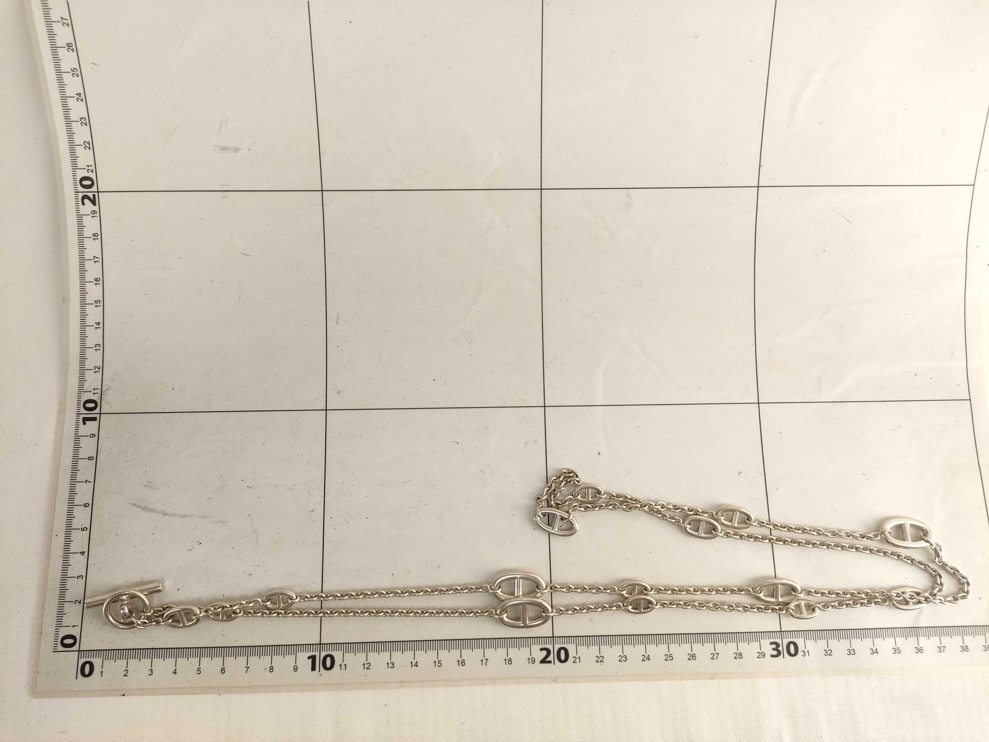 HERMES Chaine d'Ancre Farandole Necklace SV925 Necklace