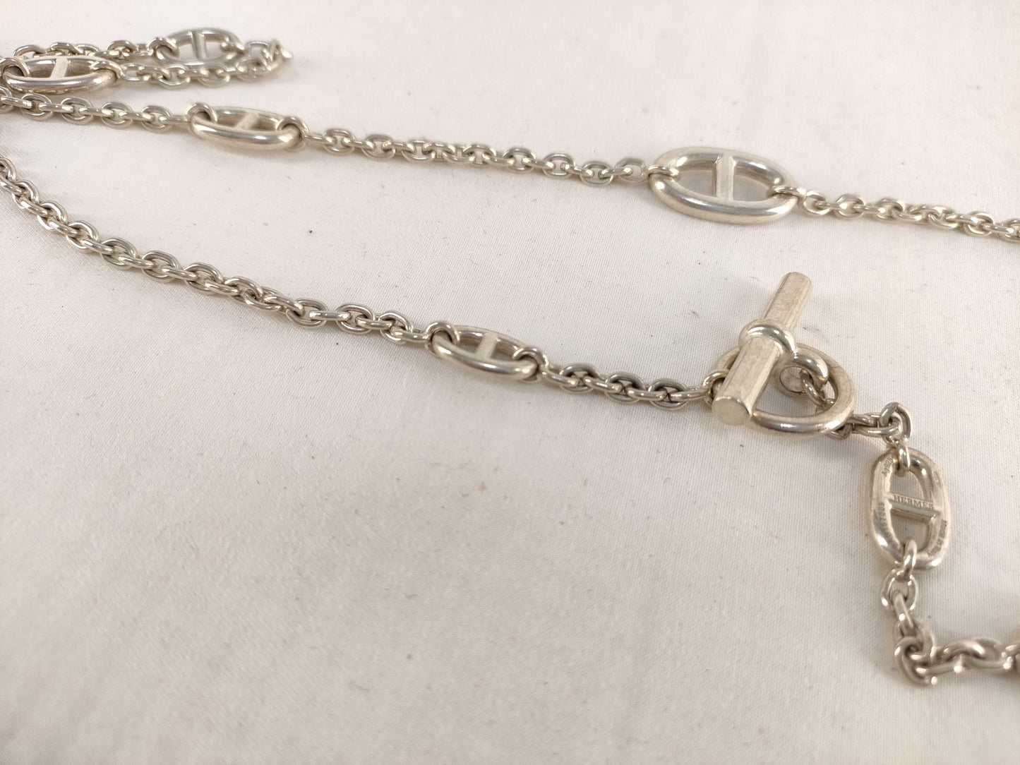 HERMES Chaine d'Ancre Farandole Necklace SV925 Necklace