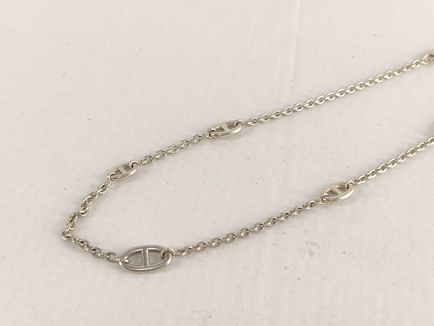 HERMES Chaine d'Ancre Farandole Necklace SV925 Necklace