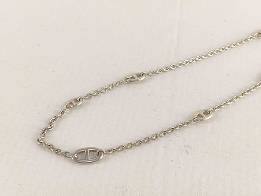 HERMES Chaine d'Ancre Farandole Necklace SV925 Necklace