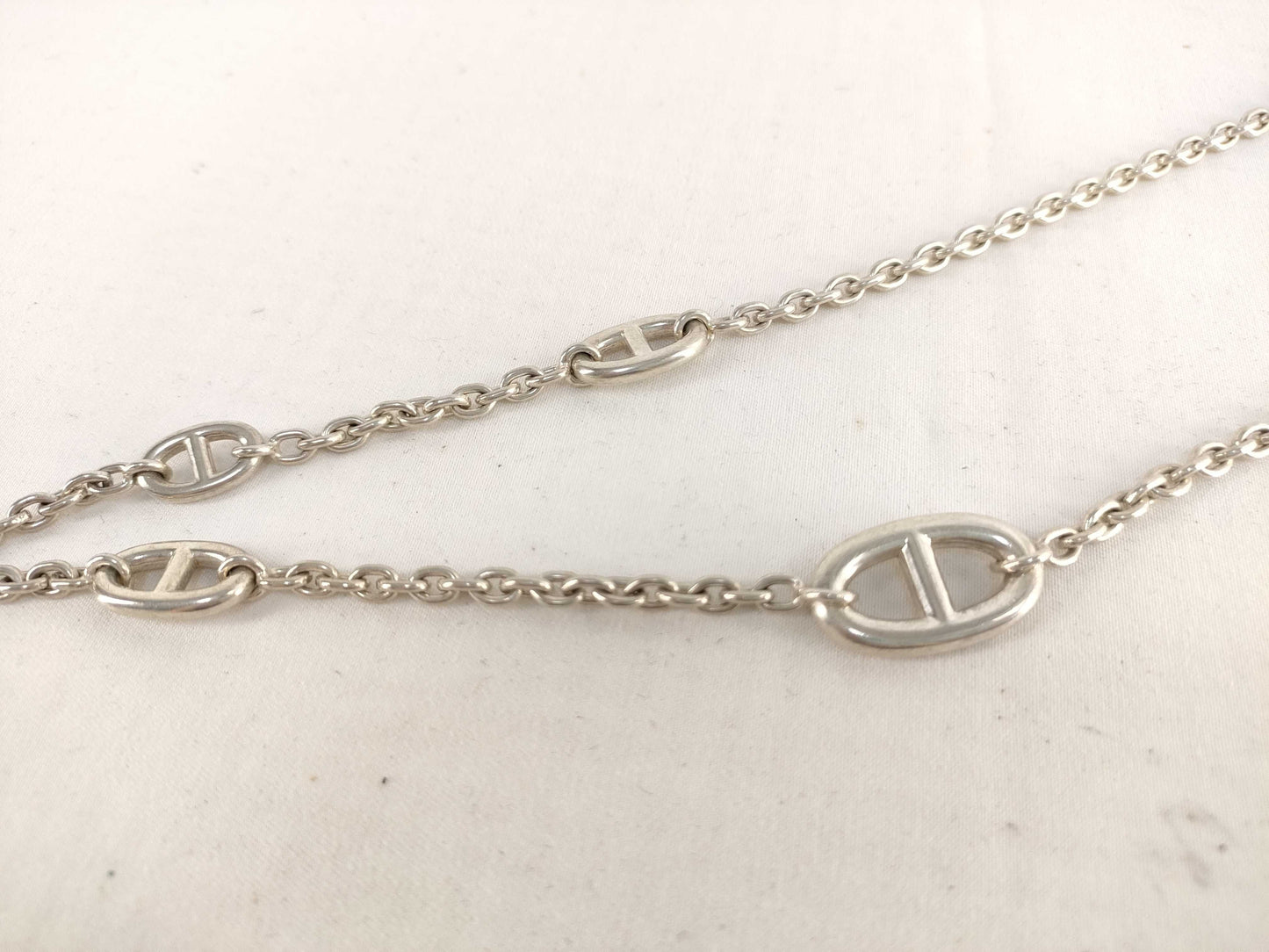 HERMES Chaine d'Ancre Farandole Necklace SV925 Necklace