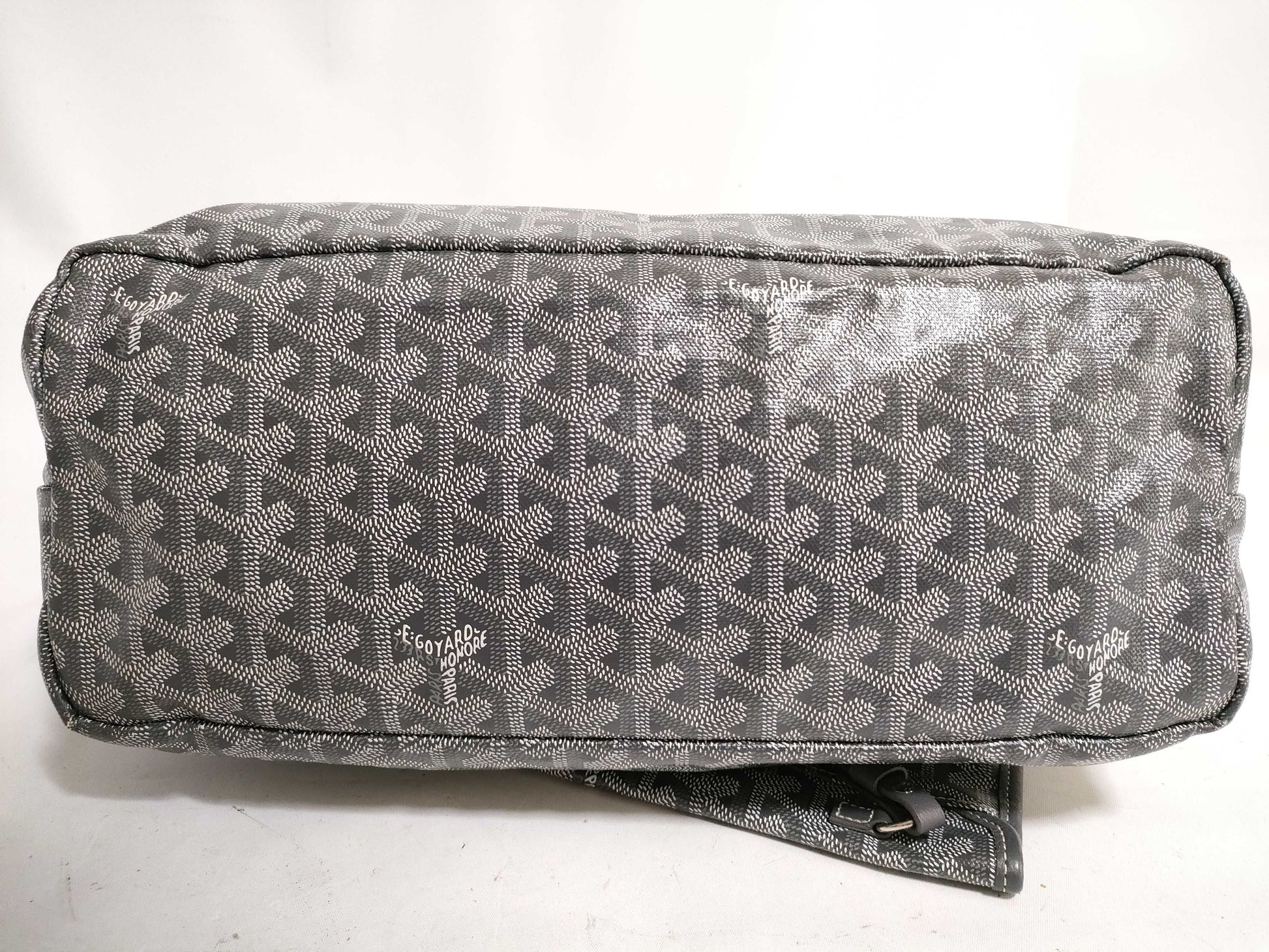 GOYARD Saint Louis PM PVC x Leather Tote Bag