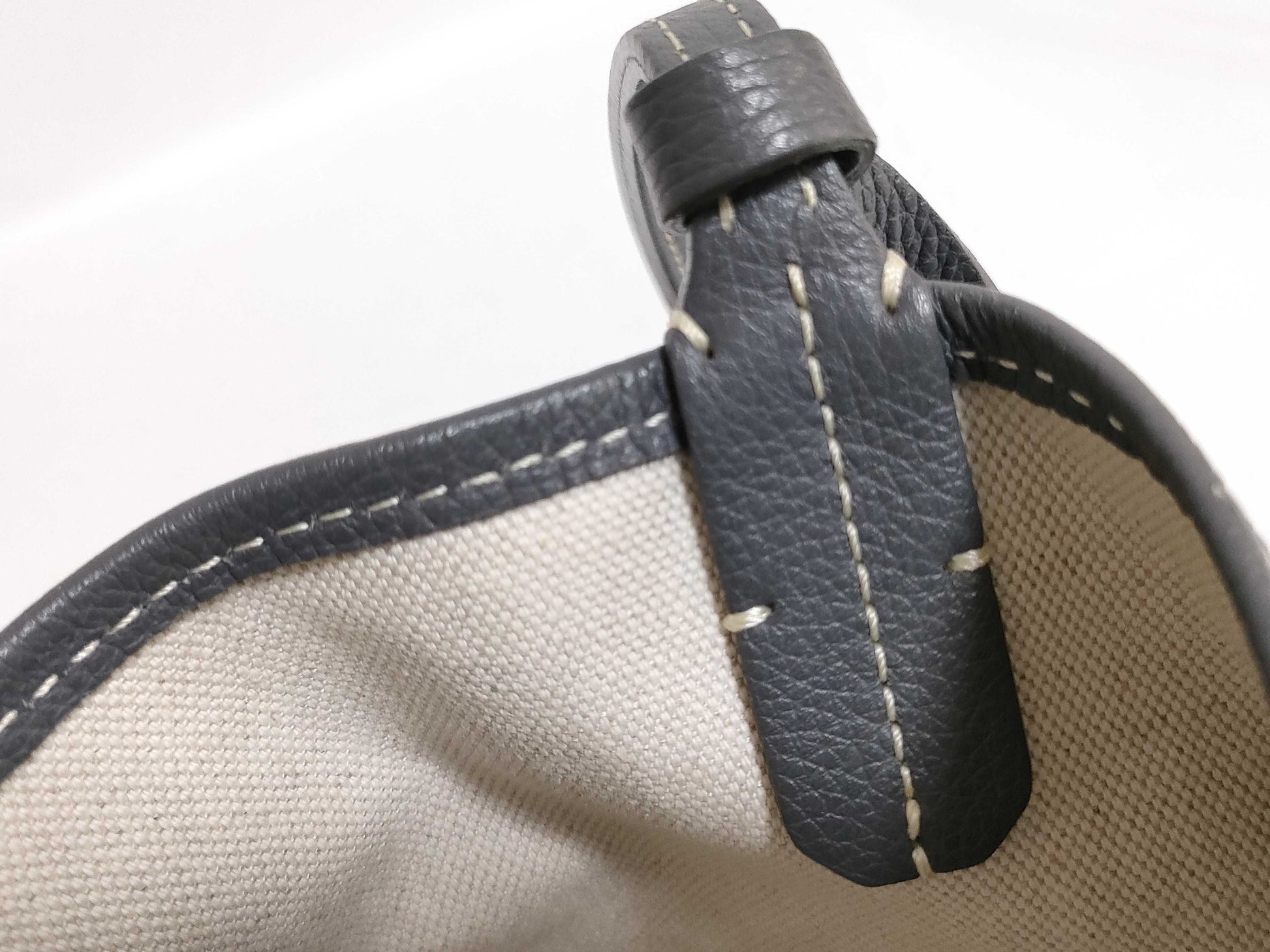 GOYARD Saint Louis PM PVC x Leather Tote Bag