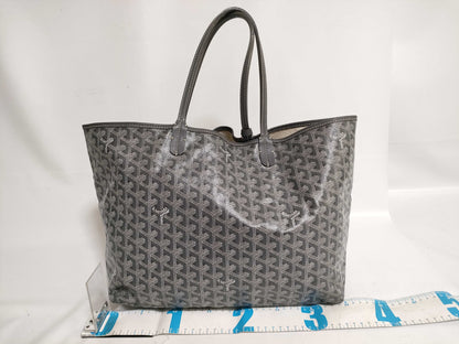 GOYARD Saint Louis PM PVC x Leather Tote Bag
