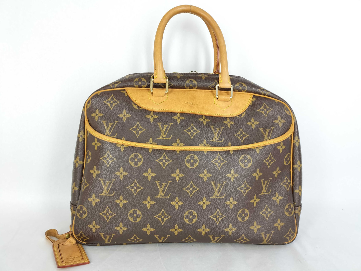 LOUIS VUITTON M47270 Monogram Louis Vuitton Deauville Tag Boston Bag