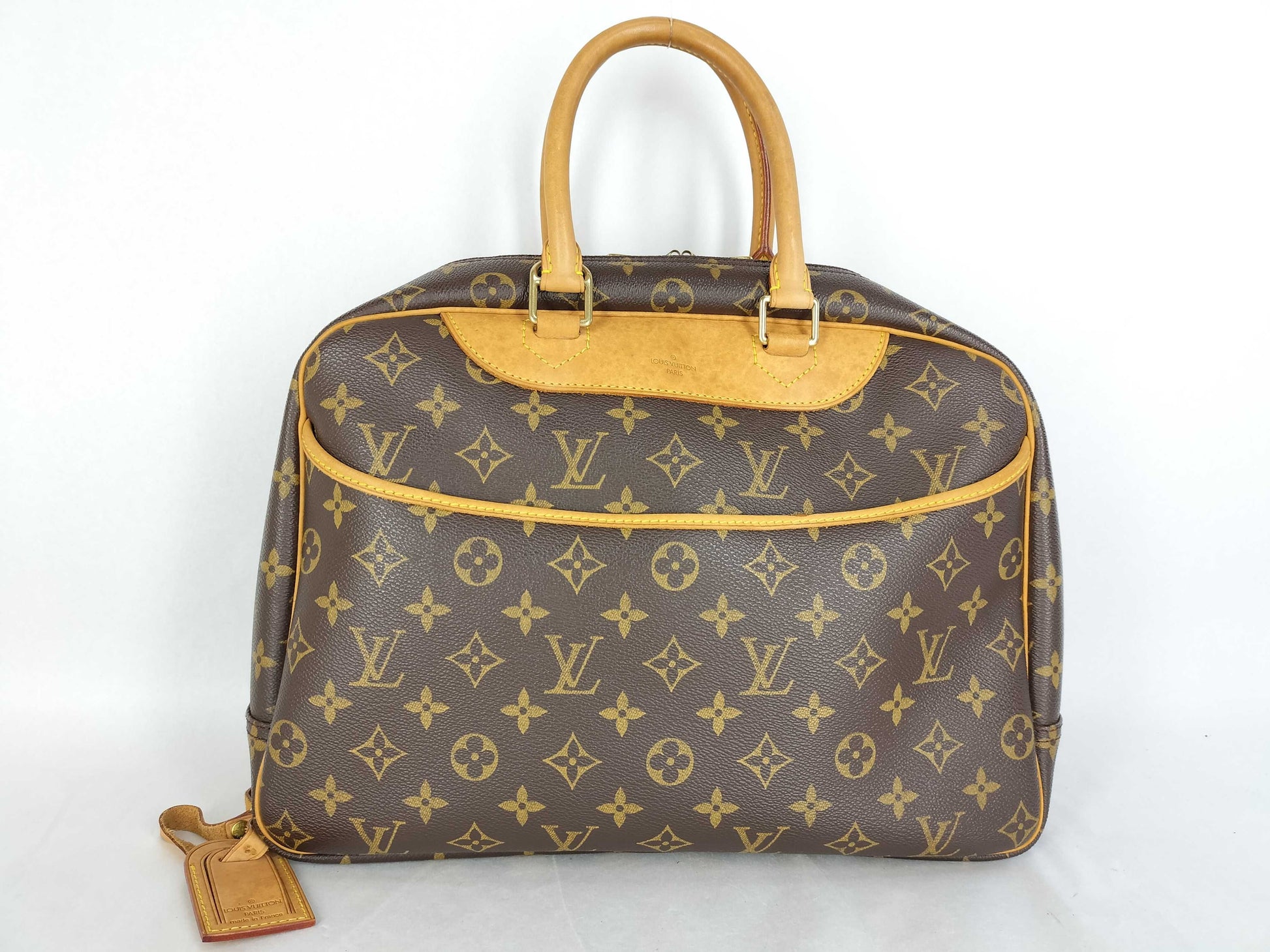 LOUIS VUITTON M47270 Monogram Louis Vuitton Deauville Tag Boston Bag