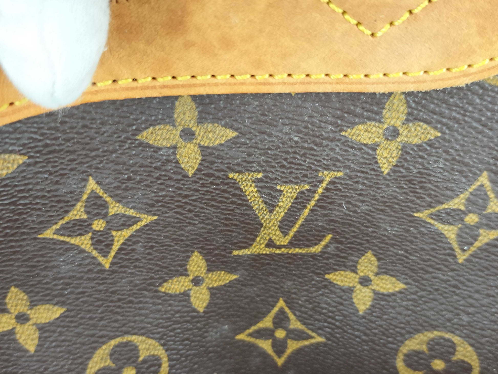 LOUIS VUITTON M47270 Monogram Louis Vuitton Deauville Tag Boston Bag
