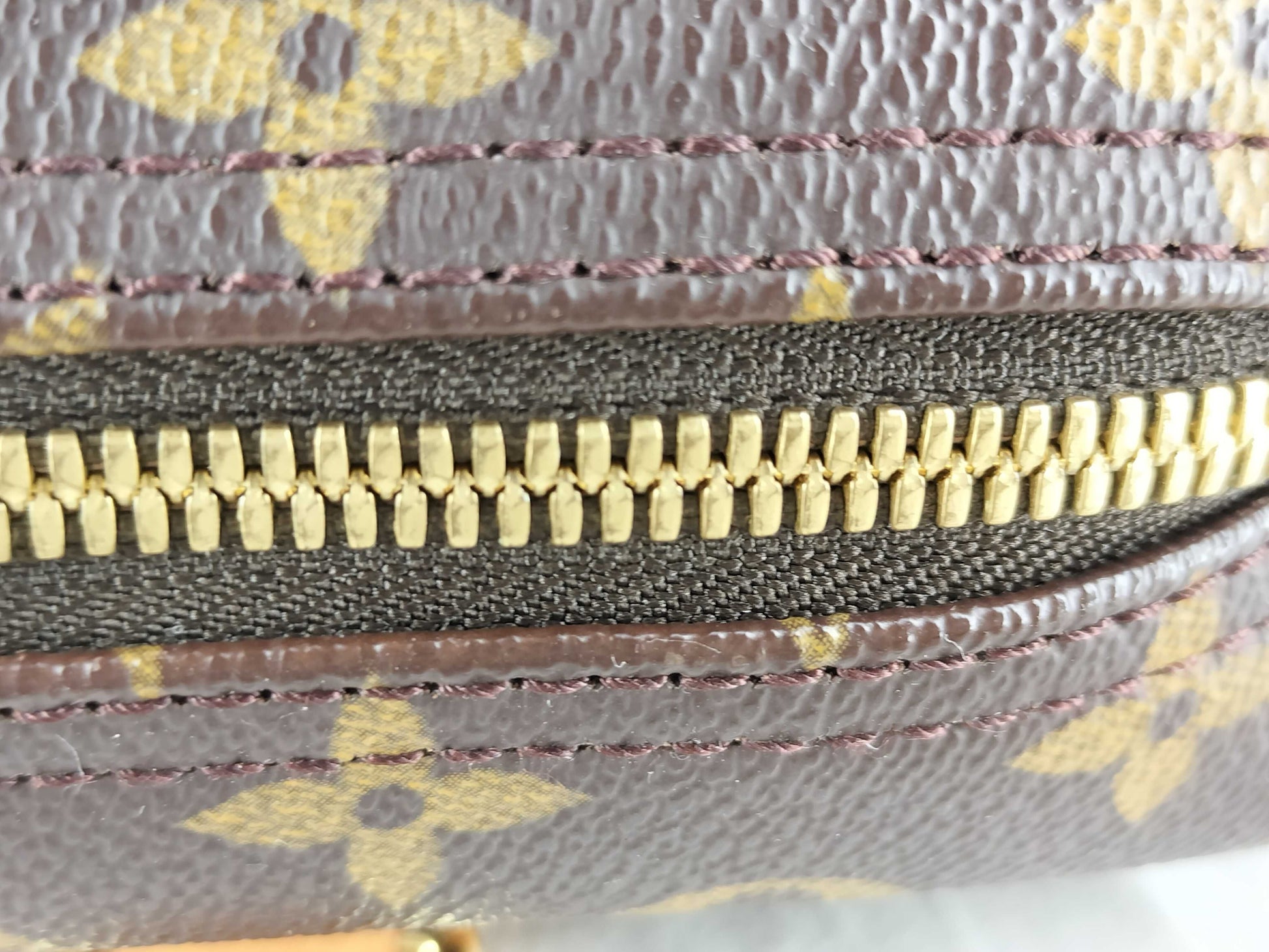 LOUIS VUITTON M47270 Monogram Louis Vuitton Deauville Tag Boston Bag