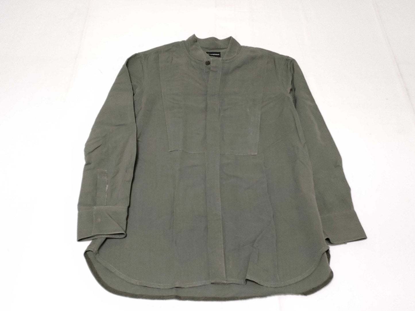 EMPORIO ARMANI EMPORIO ARMANI Shirt, Long Sleeve, Khaki, Size 52