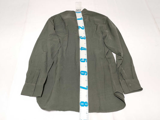 EMPORIO ARMANI EMPORIO ARMANI Shirt, Long Sleeve, Khaki, Size 52