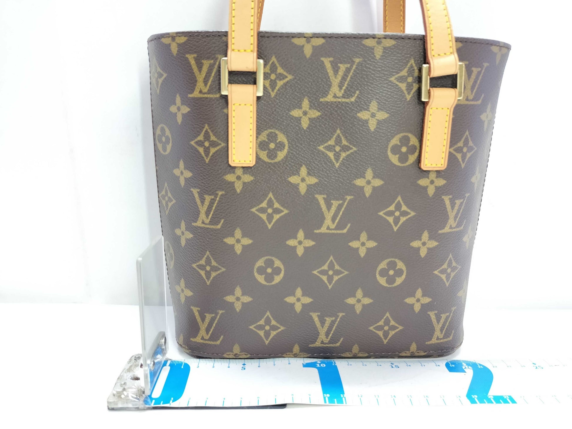 LOUIS VUITTON Monogram Vauban PM M51172 Handbag Tote Bag