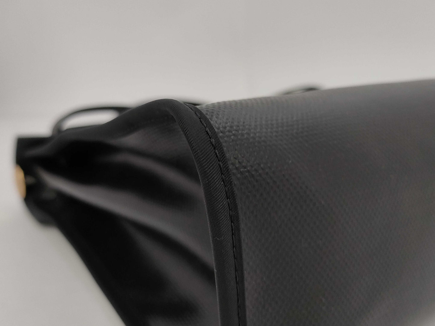 HERMES Airbag Zip PM 31 Toile H Berline Vache Hunter Black K Stamp Bag