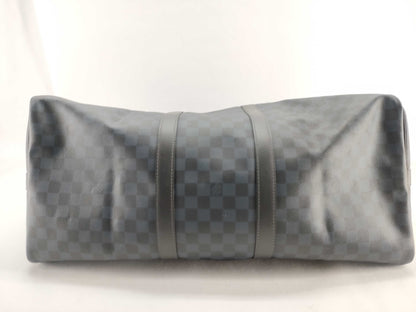 LOUIS VUITTON N41536 Louis Vuitton Damier Cobalt Keepall Bandouliere 55 Boston Bag N41536