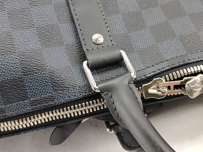 LOUIS VUITTON N41536 Louis Vuitton Damier Cobalt Keepall Bandouliere 55 Boston Bag N41536
