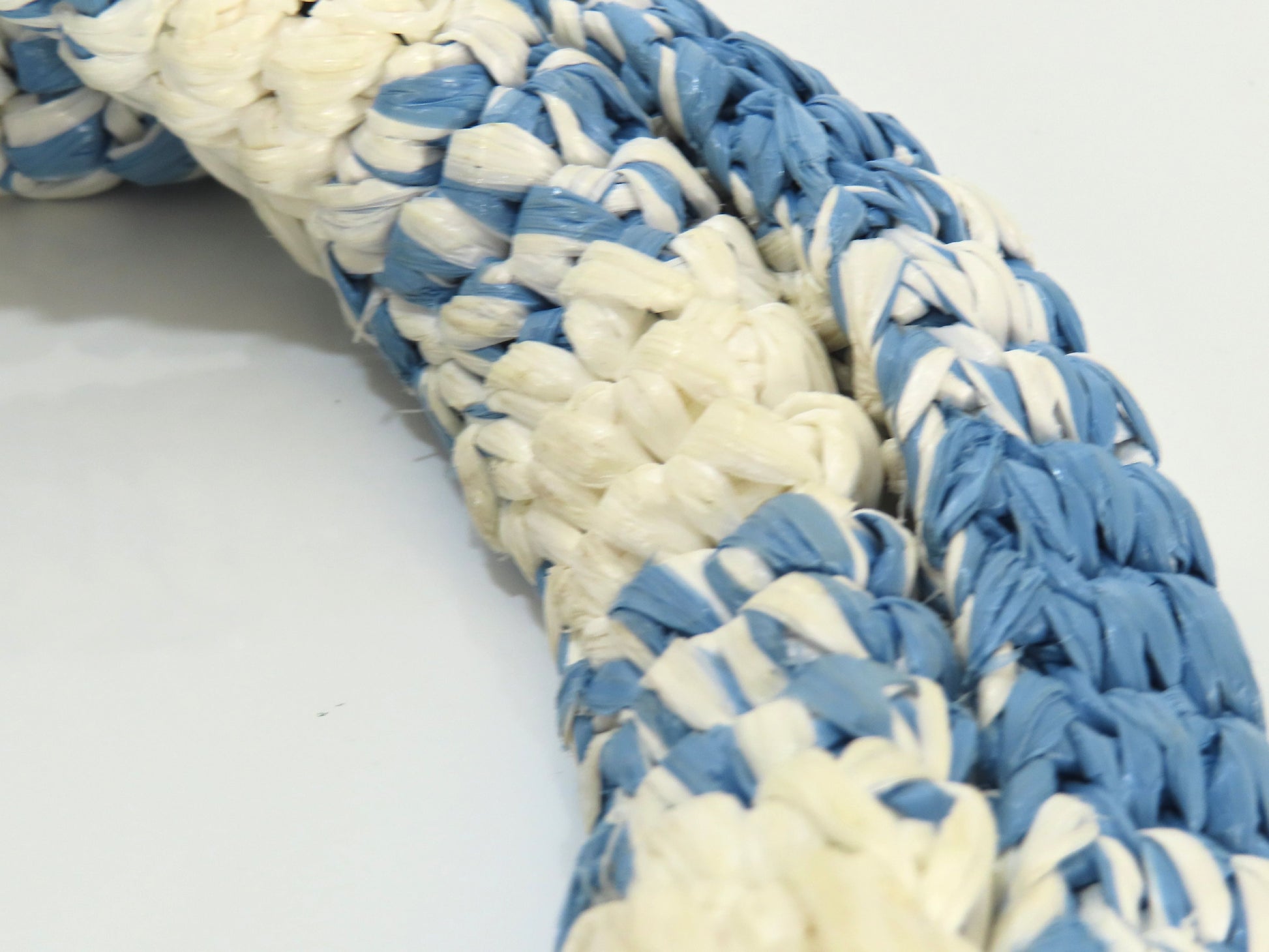 PRADA PRADA Small Crochet Tote Raffia Tote Bag