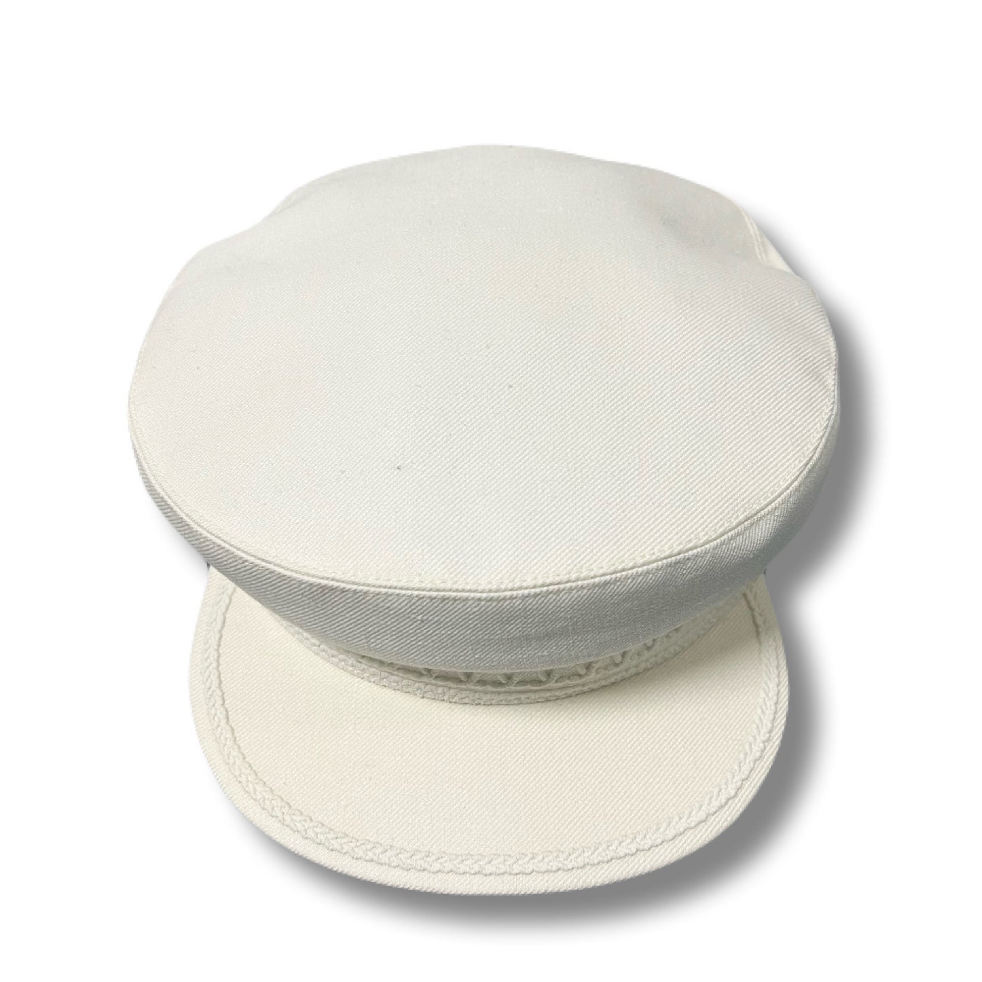 HERMES HERMES Hermes Cabourg Newsboy Cap White Other Accessories