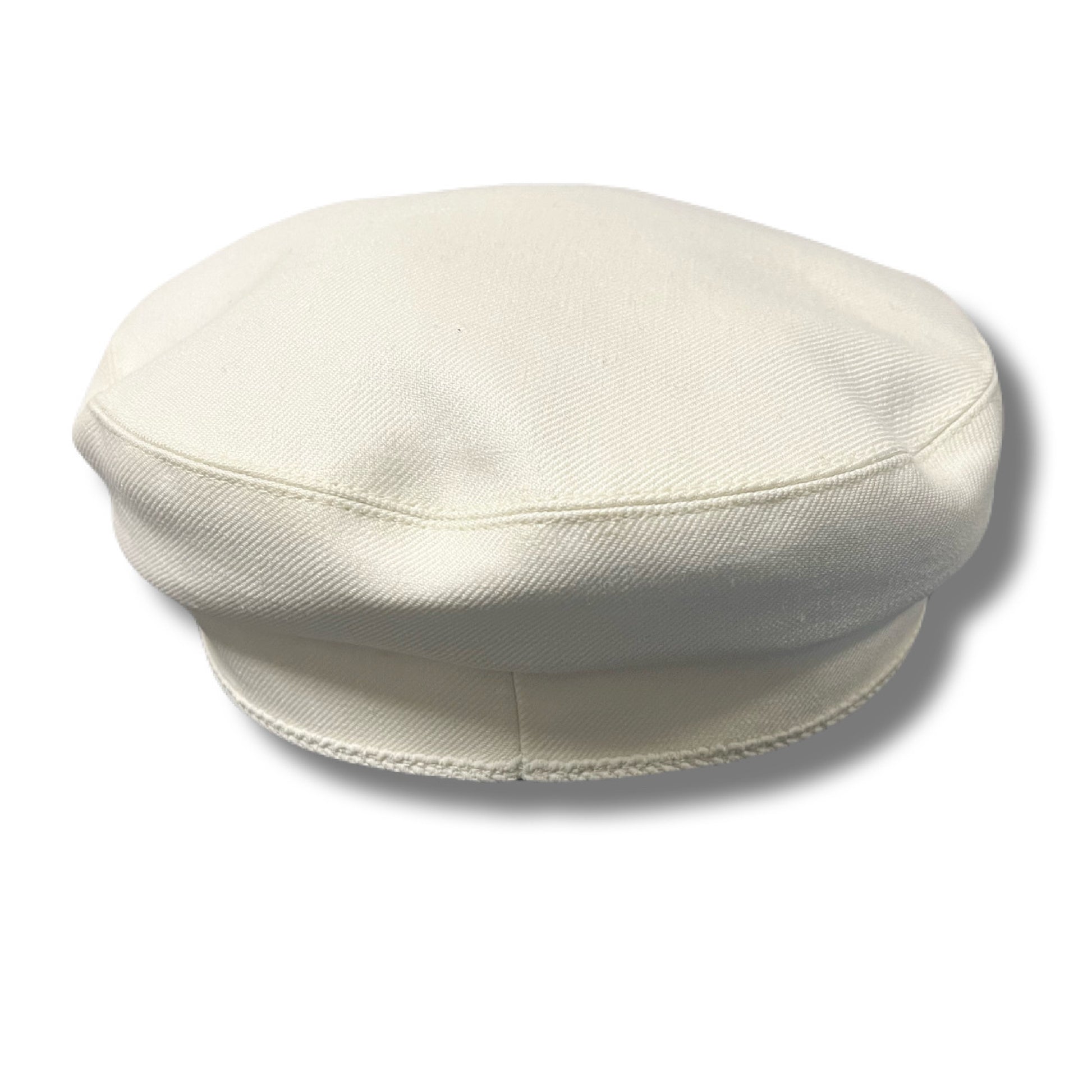 HERMES HERMES Hermes Cabourg Newsboy Cap White Other Accessories