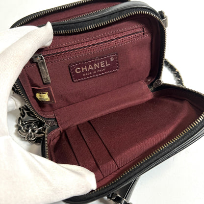 CHANEL CHANEL Boy Chanel Matelasse Shoulder Bag Lambskin 9cm Height x 16cm Width / Shoulder Bag
