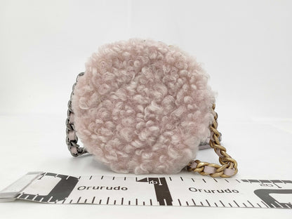 CHANEL Boa x Lamb Chain Coco Multicolor Chain Shoulder Bag Shoulder Bag