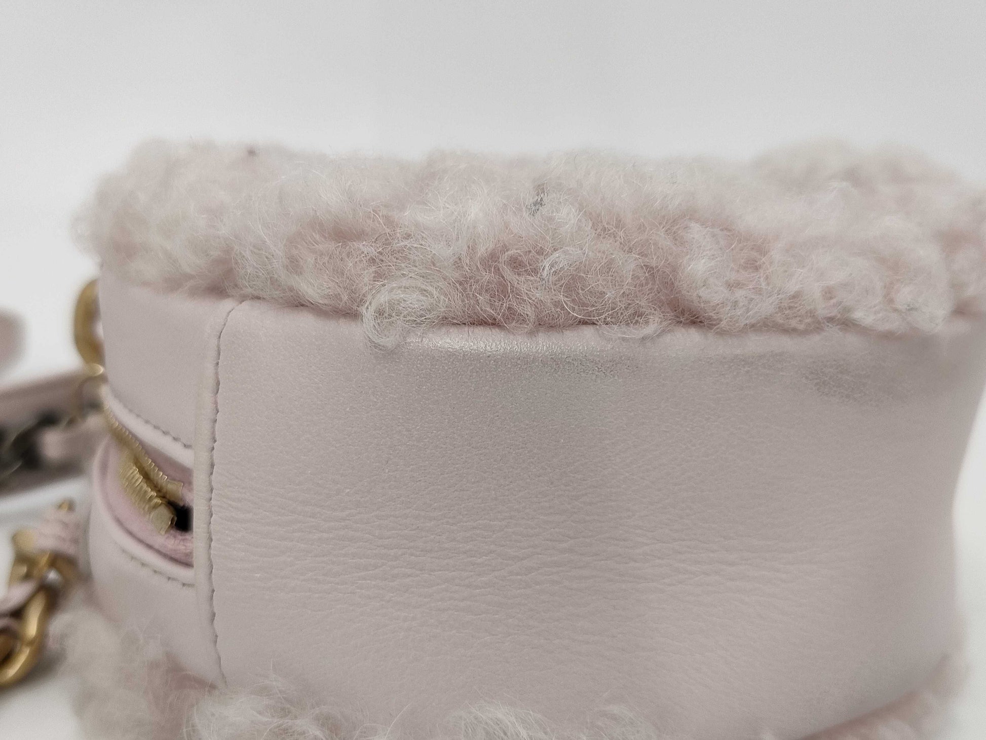 CHANEL Boa x Lamb Chain Coco Multicolor Chain Shoulder Bag Shoulder Bag