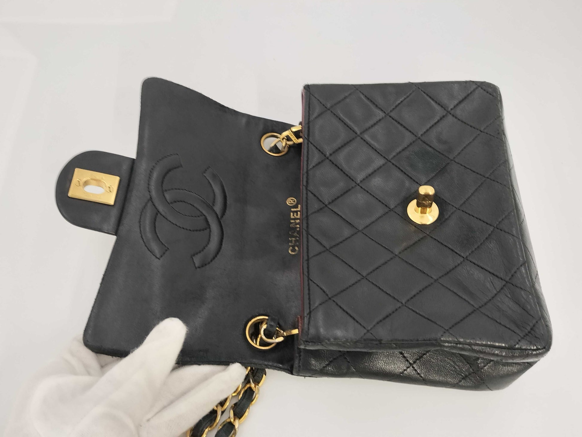 CHANEL Mini Tram Shoulder Bag