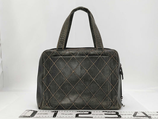CHANEL Wild Stitch Lamb Handbag