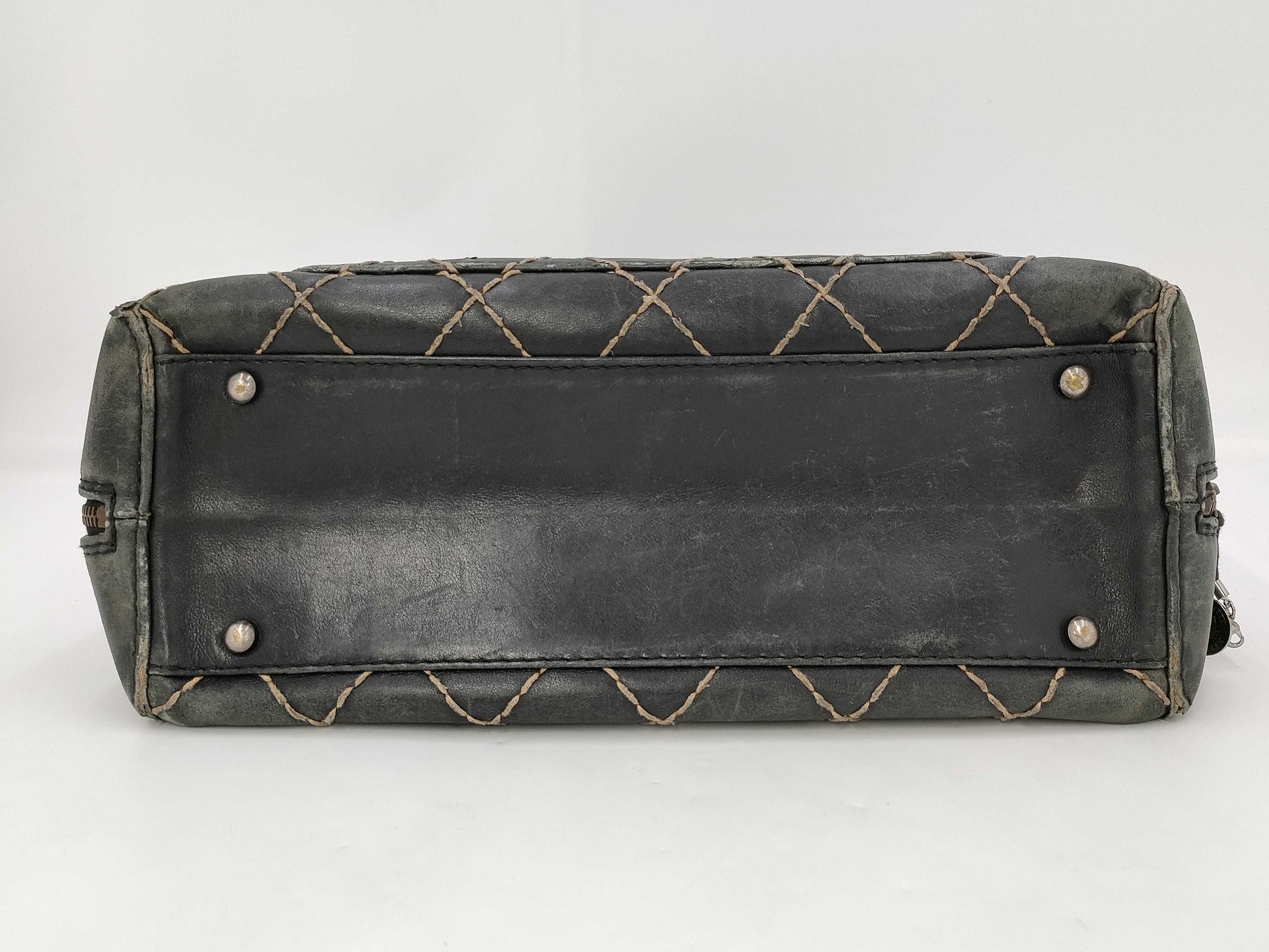 CHANEL Wild Stitch Lamb Handbag