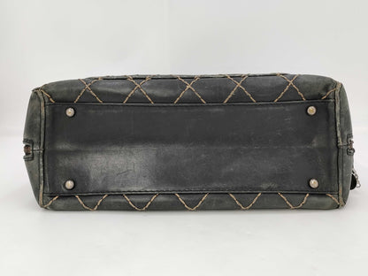 CHANEL Wild Stitch Lamb Handbag